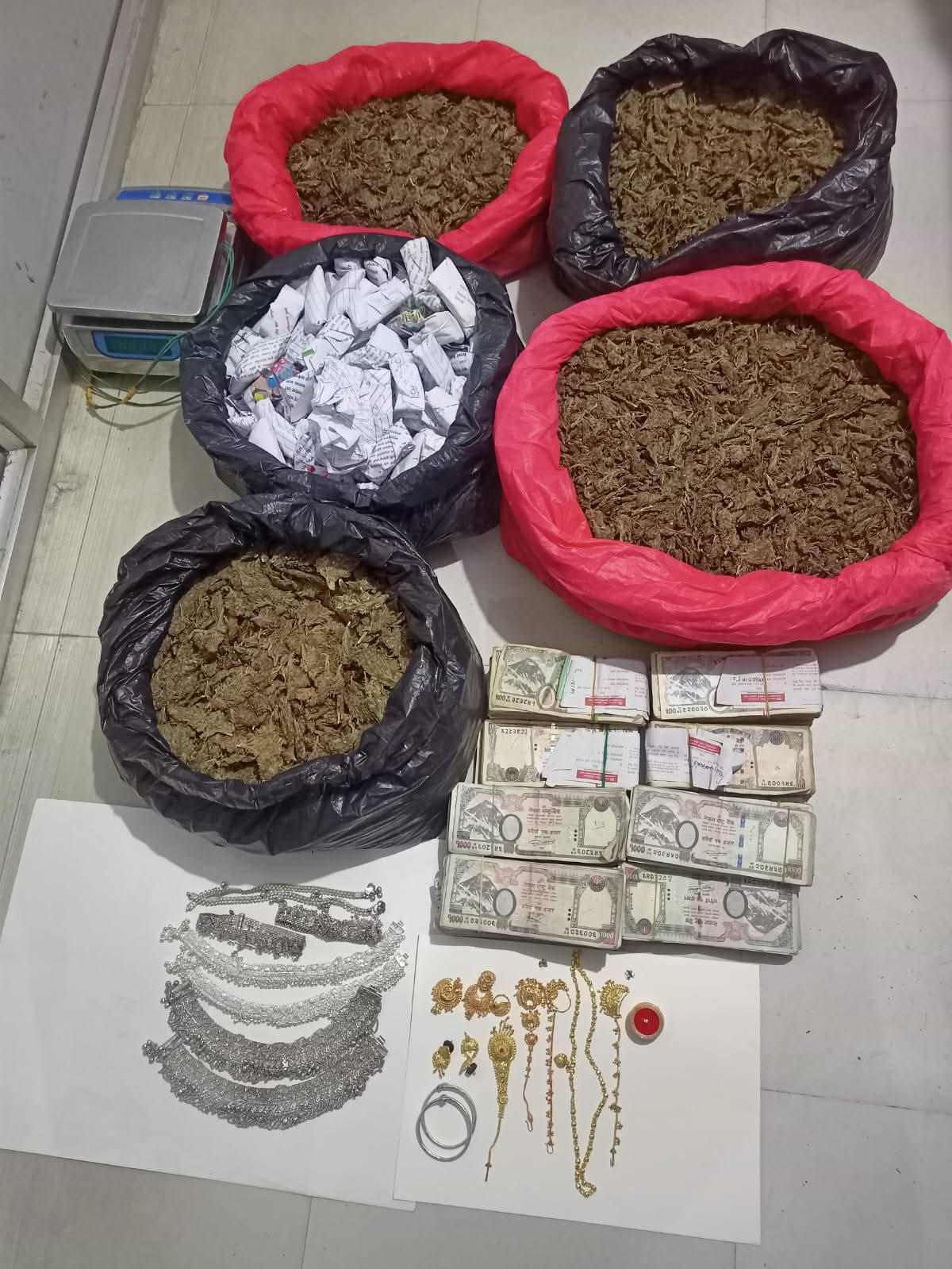 पर्सामा चोरी तथा लागु औषधमा संलग्न एक युवक पक्राउ