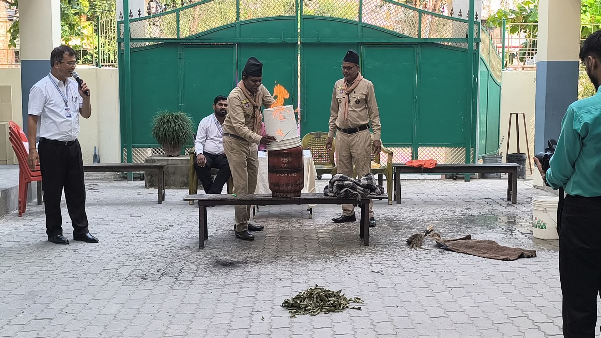 विद्या सदन विद्यालयमा नेपाल स्काउटद्वारा ग्यास सुरक्षा तथा विपद् व्यवस्थापन प्रशिक्षण सम्पन्न