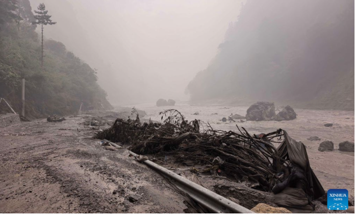 पुनः ताल फुटेपछि भोटेकोशी र त्रिशूलीमा लेदोसहितको बहाब बढ्यो