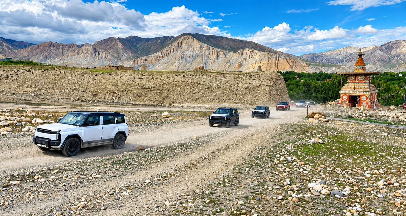कोरला नाका हुँदै ओमोडा र जेइकुका नयाँ गाडी डिस्प्याच